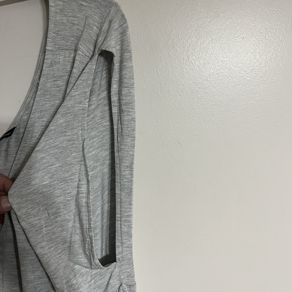 American Eagle Women's Cold Shoulder Open Back Bell Sleeve Mini Dress‎ Size XL - Picture 4 of 10
